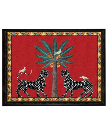 tray_red_mosaico_red rouge plateau