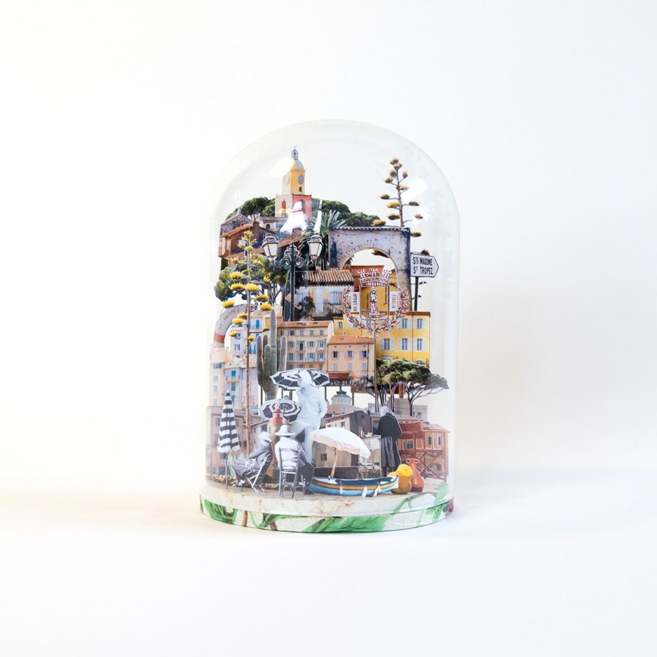 the map bourrus saint tropez s