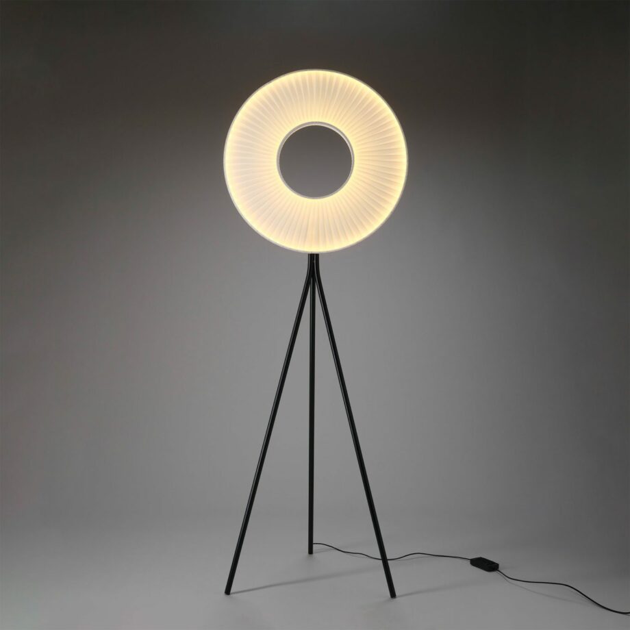 Dix Iris Tripod Lampadaire