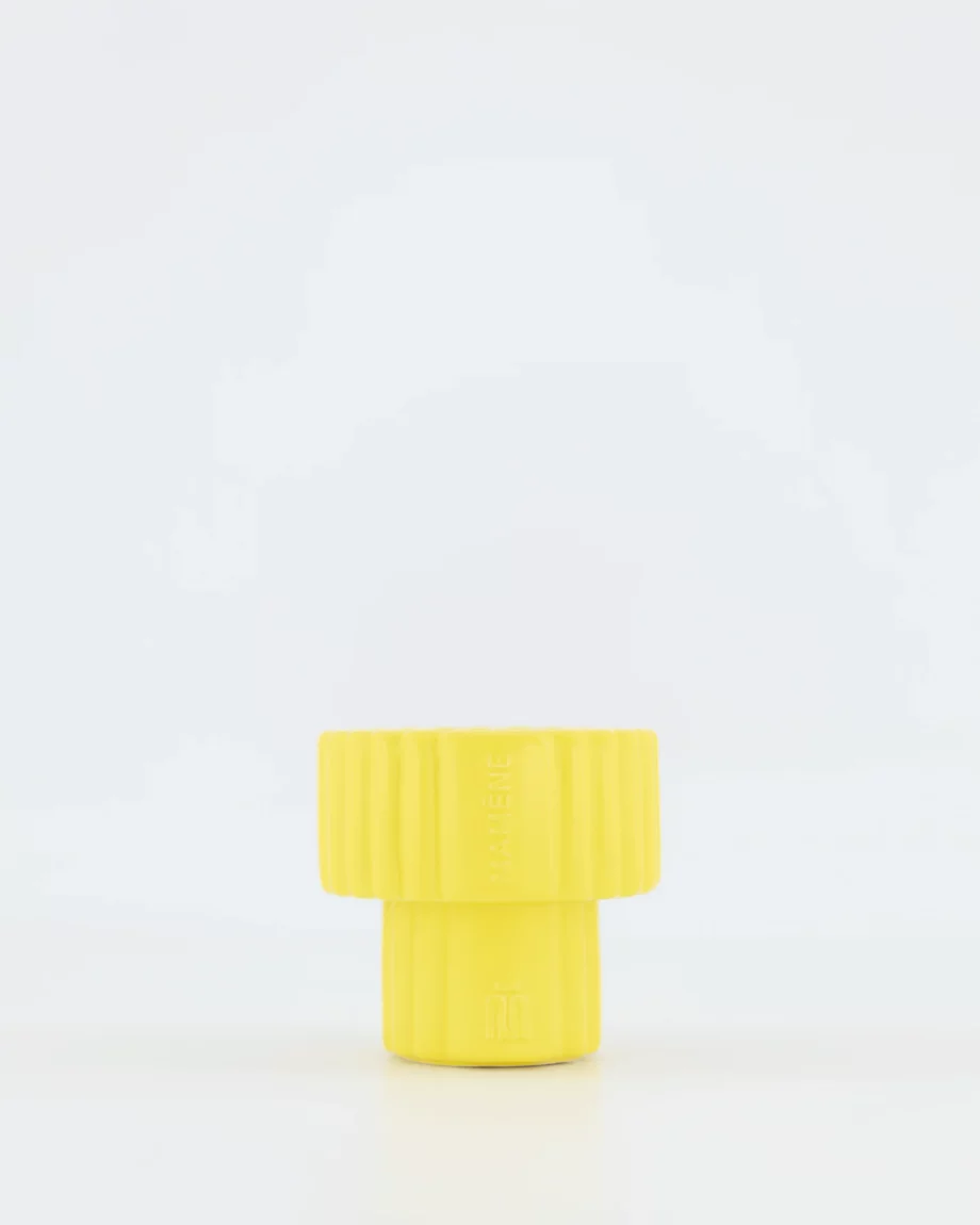 Mamene Podium Small Jaune Citron Rosa seule