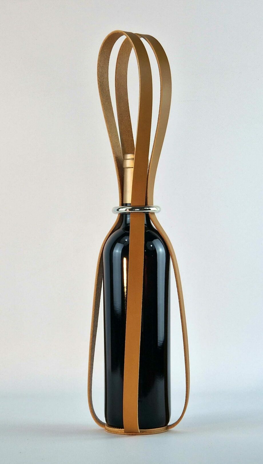 Porte-bouteille-anneau-beige