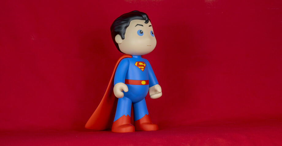 super pop superman small leblon delienne rouge