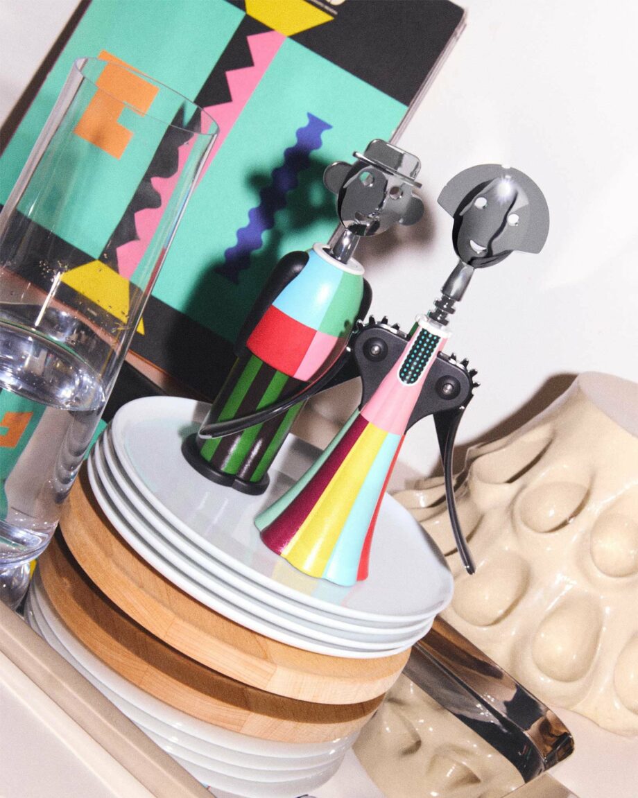 Alessi Anna G Alkipaper AM01A5 tire bouchon Alessandro