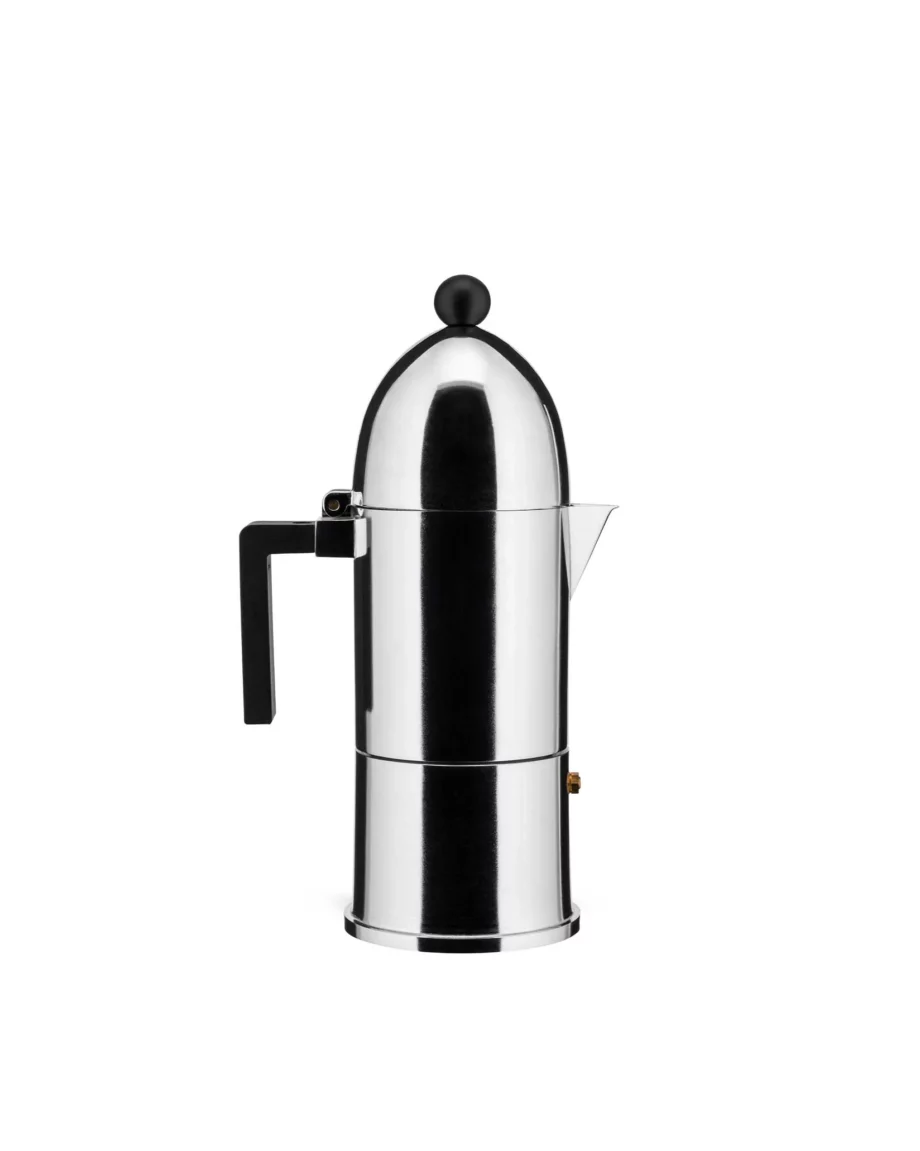 Alessi La cupola cafetière expresso noire 6 tasses