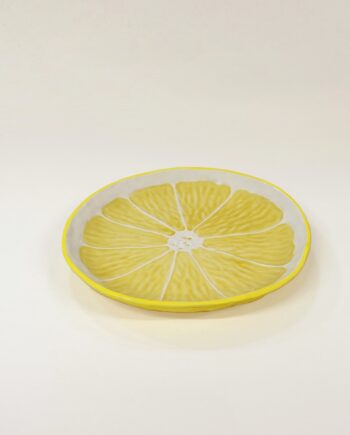 Assiette à desert Citron bordallo pinheiro lemon