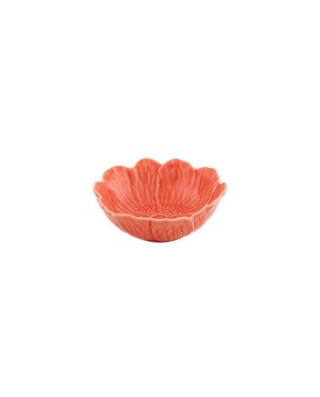 Bol Floral corail large - Bordallo Pinheiro