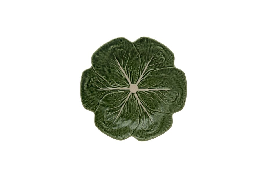 Bordallo Pinheiro Assiette choux 26 cm vert