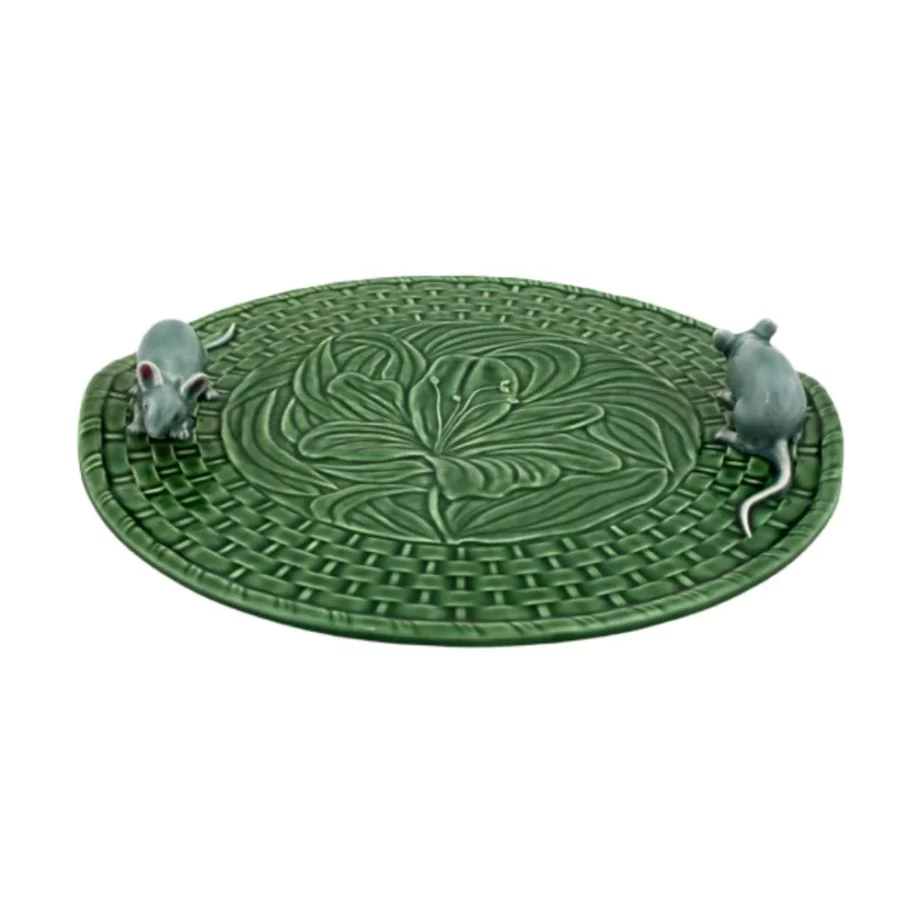 Bordallo Pinheiro cheese tray mouse