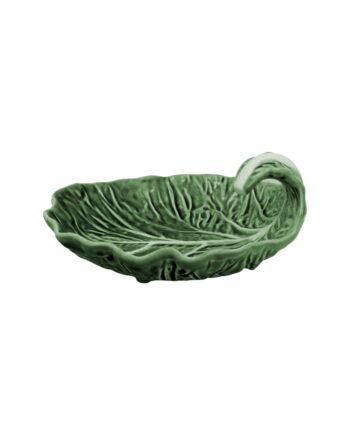 bordallo Pinheiro feuille choux moyen avec courbure