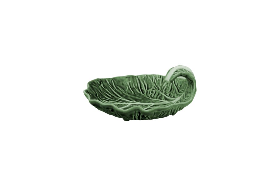 bordallo Pinheiro feuille choux moyen avec courbure