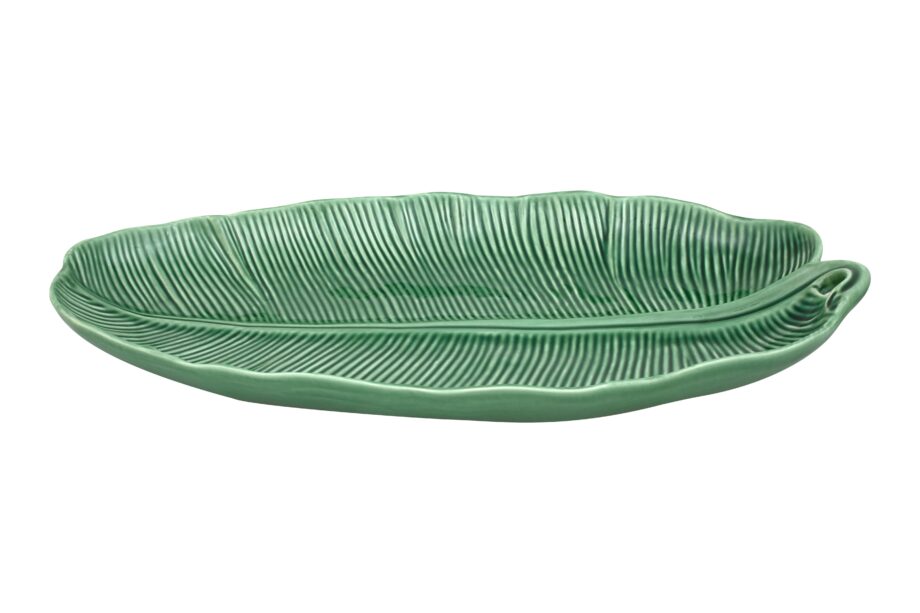 bordallo pinheiro Plat Large feuille de banane