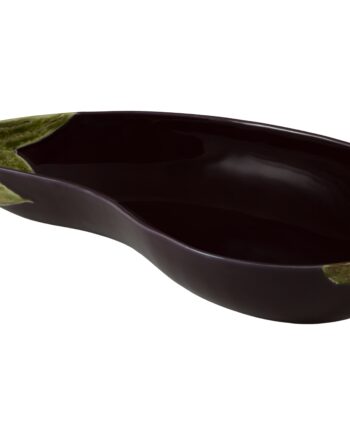 bordallo pinheiro medium salad bowl Aubergine 65018656