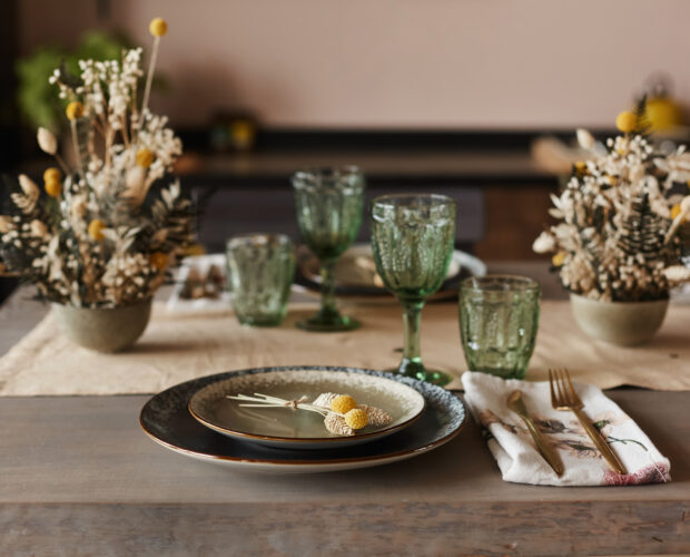 table dressee