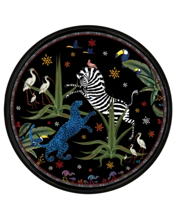 tray jungle grandissimo plateau rond ortigia